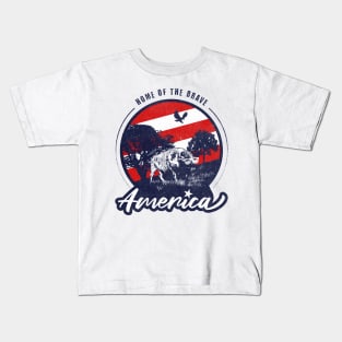 Home of the Brave Kids T-Shirt